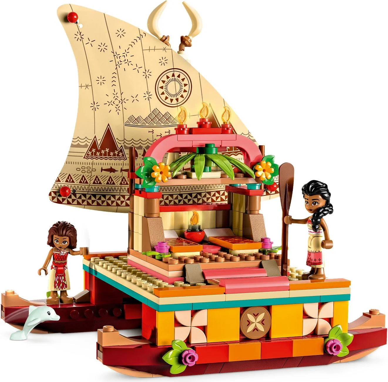 Oceanic Miracle: Moana's road search ship 乐高 LEGO 43210 image 1
