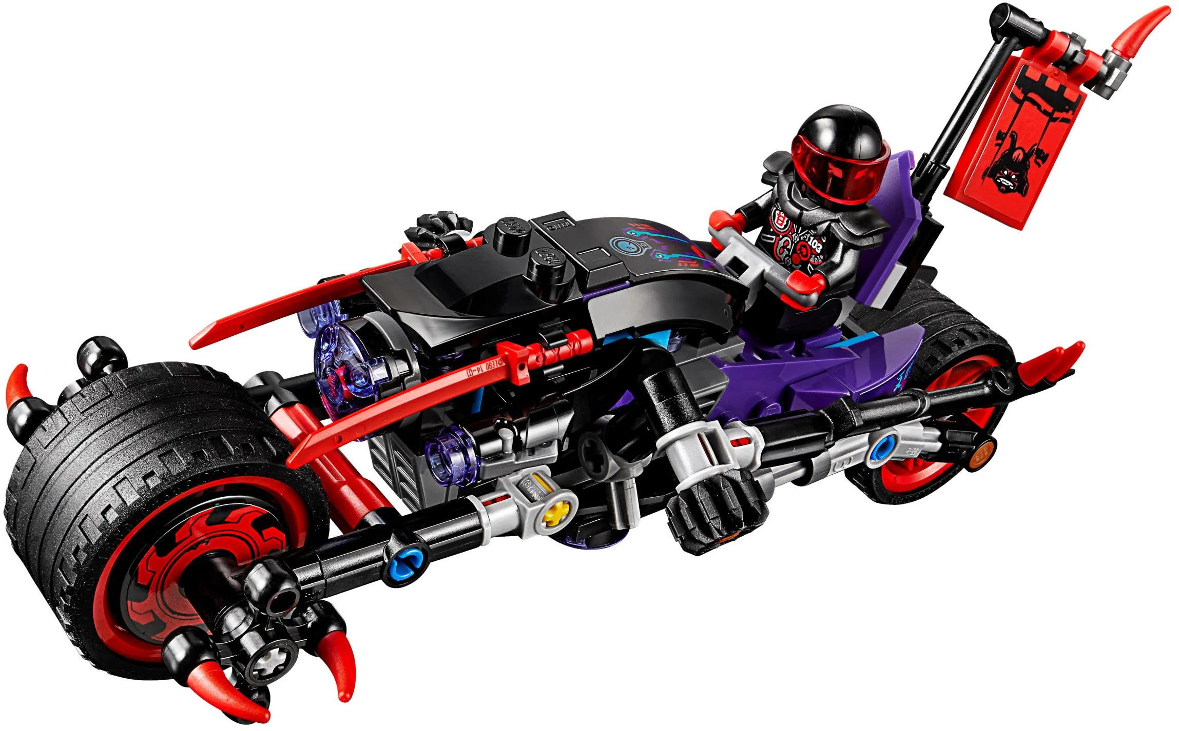 Gigantic Wheel Motorcycle Pursuit Battle 06074 image 4