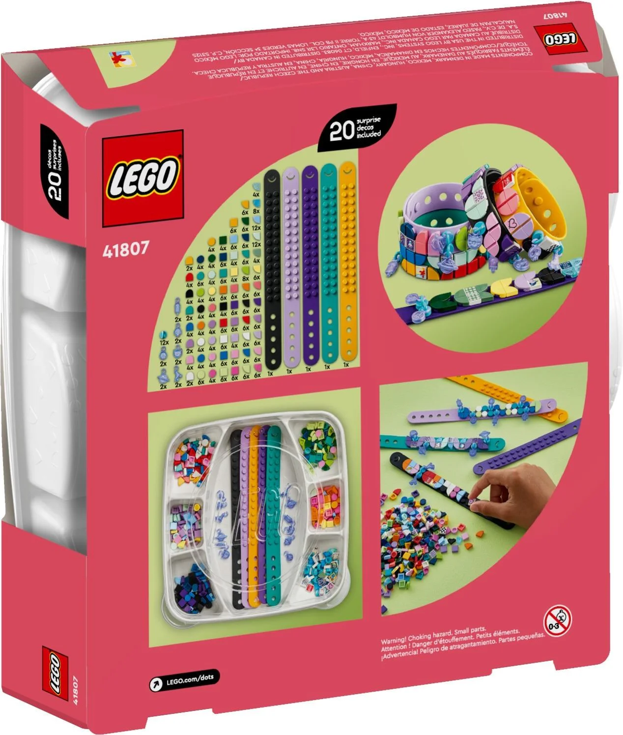DOTS: HANDRING DESIGNER GLORY 乐高 LEGO 41807 image 4
