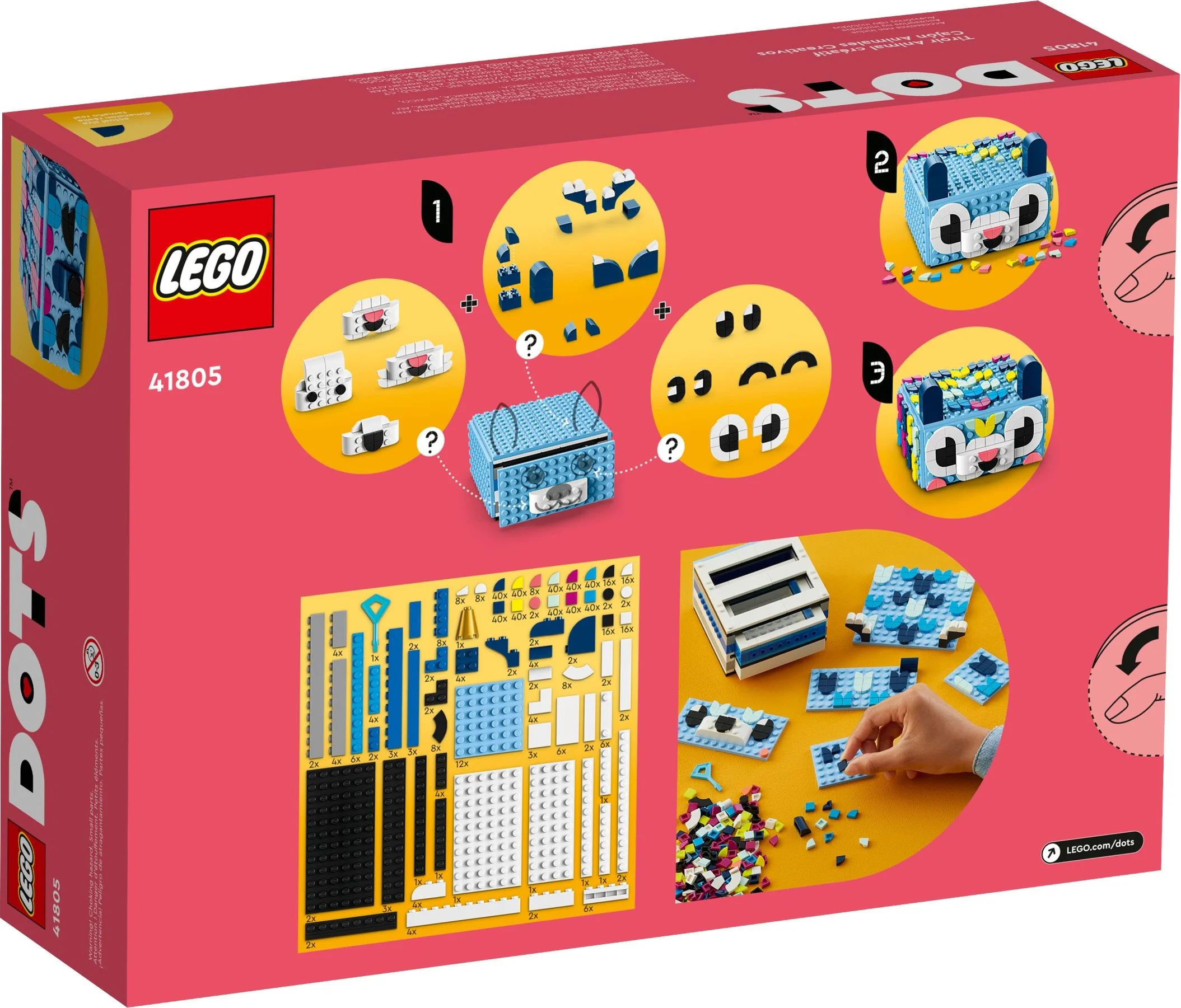 Creative animal drawer 乐高 LEGO 41805 image 9