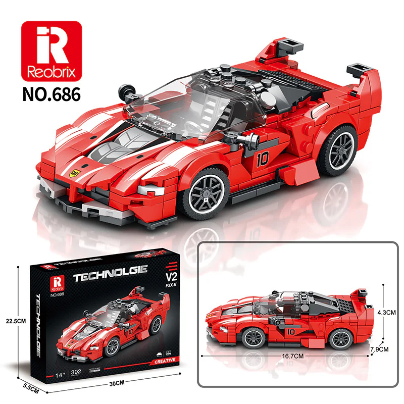 FERRARI FXX-K V2 臻砖科技 Reobrix 686 image 1