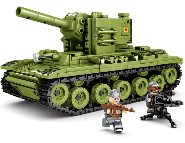 SOVIET KV-2 HEAVY TANK 乐毅积木 66016