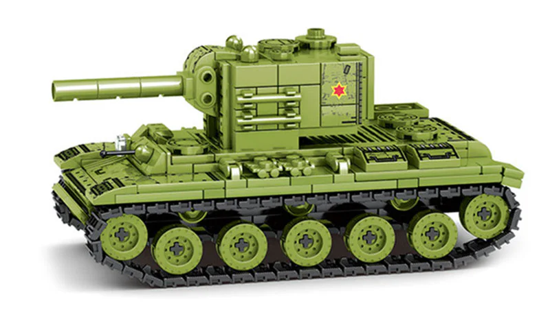 SOVIET KV-2 HEAVY TANK 乐毅积木 66016 image 1