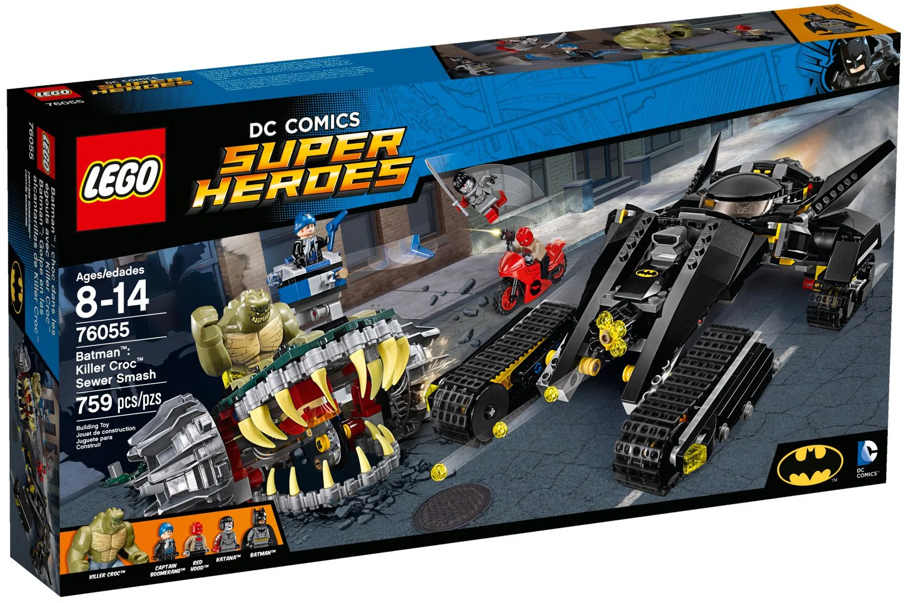 Batman and Crocodile Tank 07037 image 2