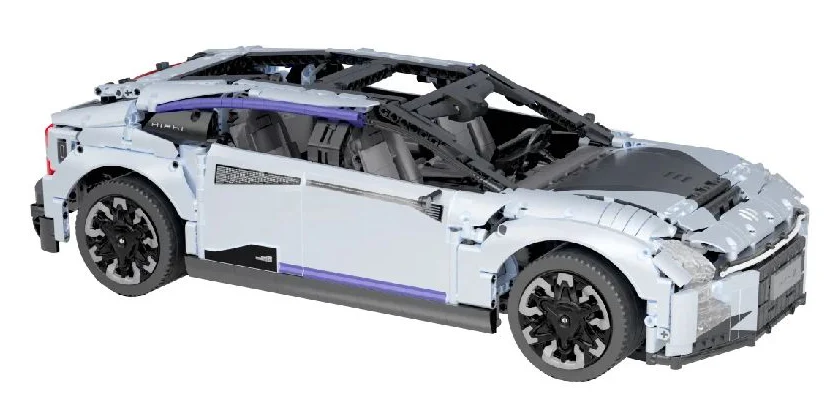 High Utility HiPhi Z Pixel Fiction Car Model 拼奇积木 Pantasy 4600007562