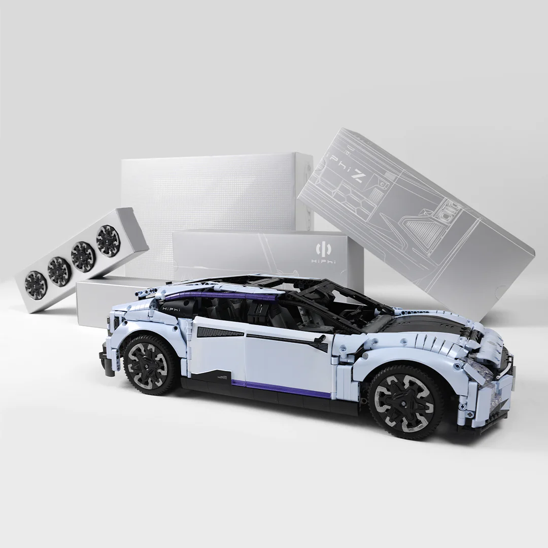 High Utility HiPhi Z Pixel Fiction Car Model 拼奇积木 Pantasy 4600007562 image 2