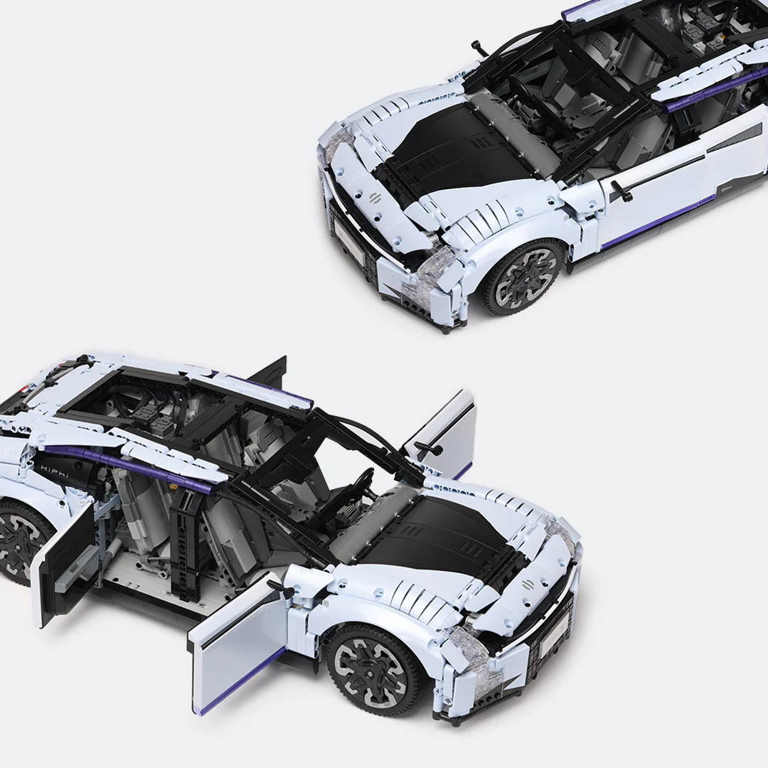 High Utility HiPhi Z Pixel Fiction Car Model 拼奇积木 Pantasy 4600007562 image 6