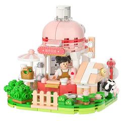 It's so nice to have a small store for friends: a real milk and tea shop