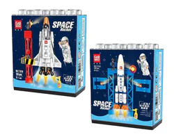 Space rockets, spaceships
