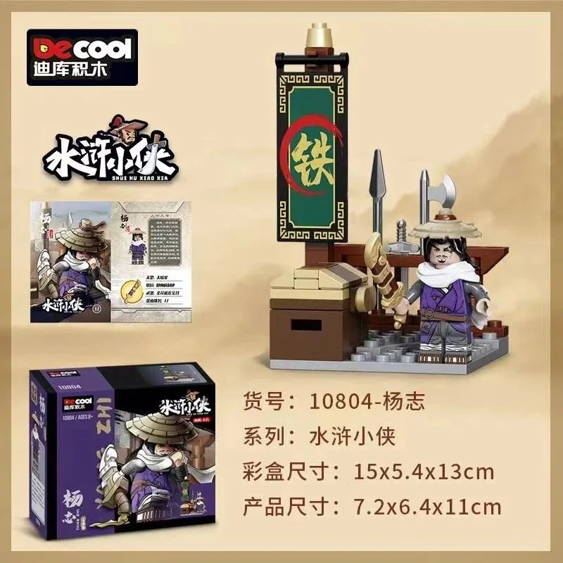 Yoon Zhi 迪库 DECOOL/酷小砖 BrickCool 10804 image 1