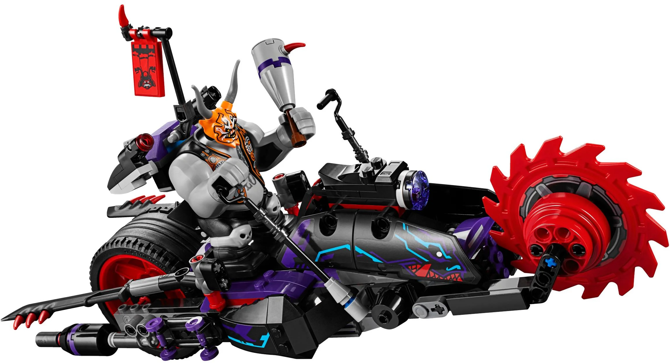 Samurai X battles Chainsaw Motorcycle 10805 image 5