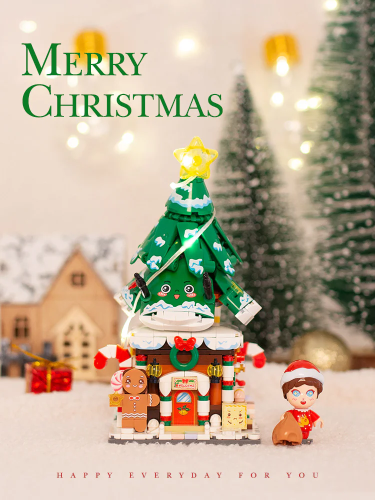 Christmas Shake Street View: Shake Christmas Tree 森宝 SEMBO 801006 image 3