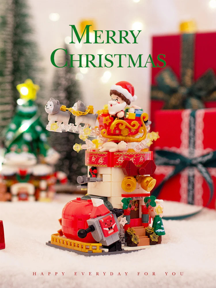 Christmas Swing Street View: Shake the Sleigh 森宝 SEMBO 801007 image 3