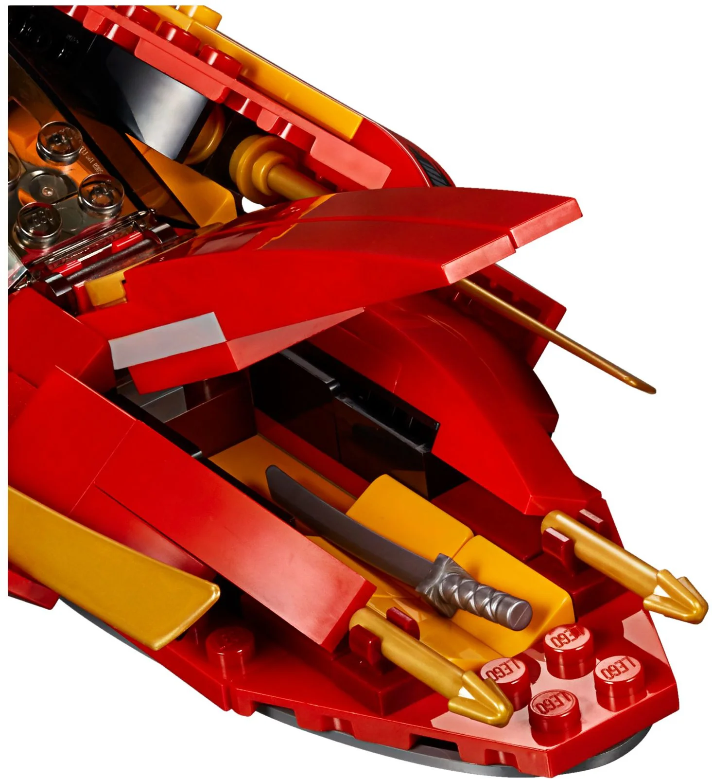 Katana V11 Flame Element Ninja Spacecraft 无牌 4022 image 4