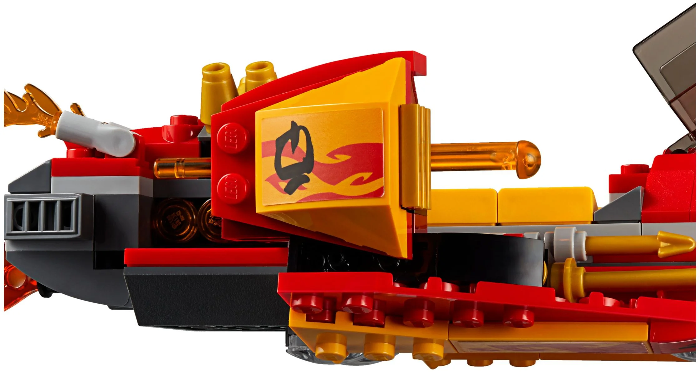 Katana V11 Flame Element Ninja Spacecraft 无牌 4022 image 5