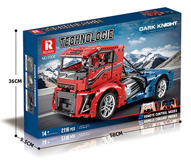 Volvo Iron Knight Truck 臻砖科技 Reobrix 11008 image 1