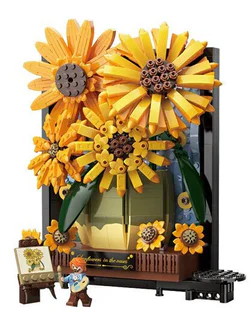 Sunflower in the vase