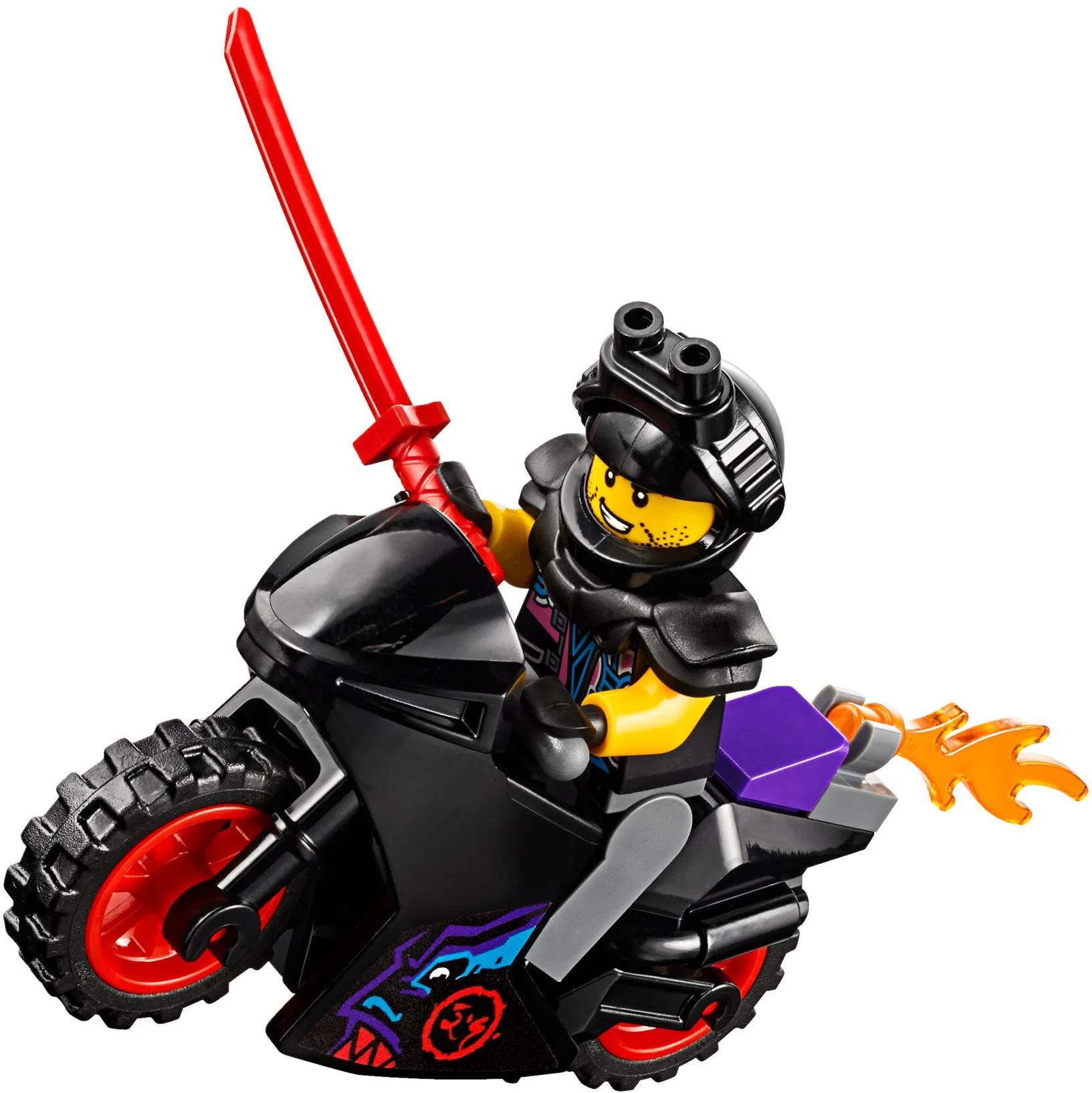 Katana V11 Flame Element Ninja Spacecraft 无牌 4022 image 6