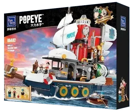 Popeye: Steam search ship 拼奇积木 Pantasy 86402 image 1