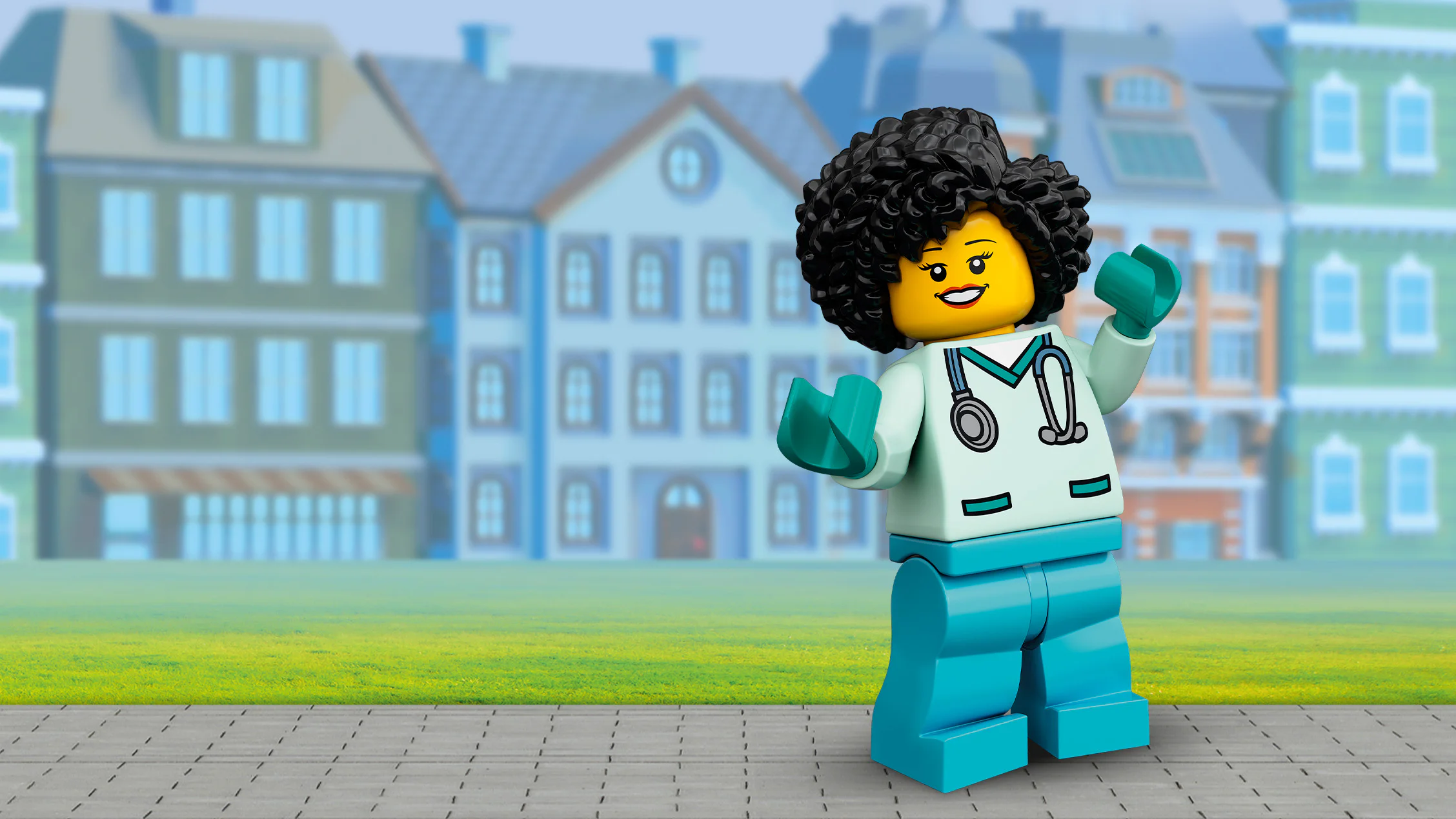 Dr. Fliber's flashlight key chain LEGO 5007535 image 4
