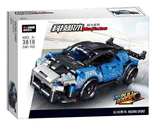 McAllen, Senna GTR Sports Racer 迪库 DECOOL/酷小砖 BrickCool 3819