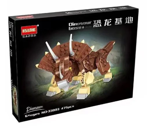 Dinosaur Base: Triceratops 恒三和 HSANHE/咔扣 CACO 33003 image 1