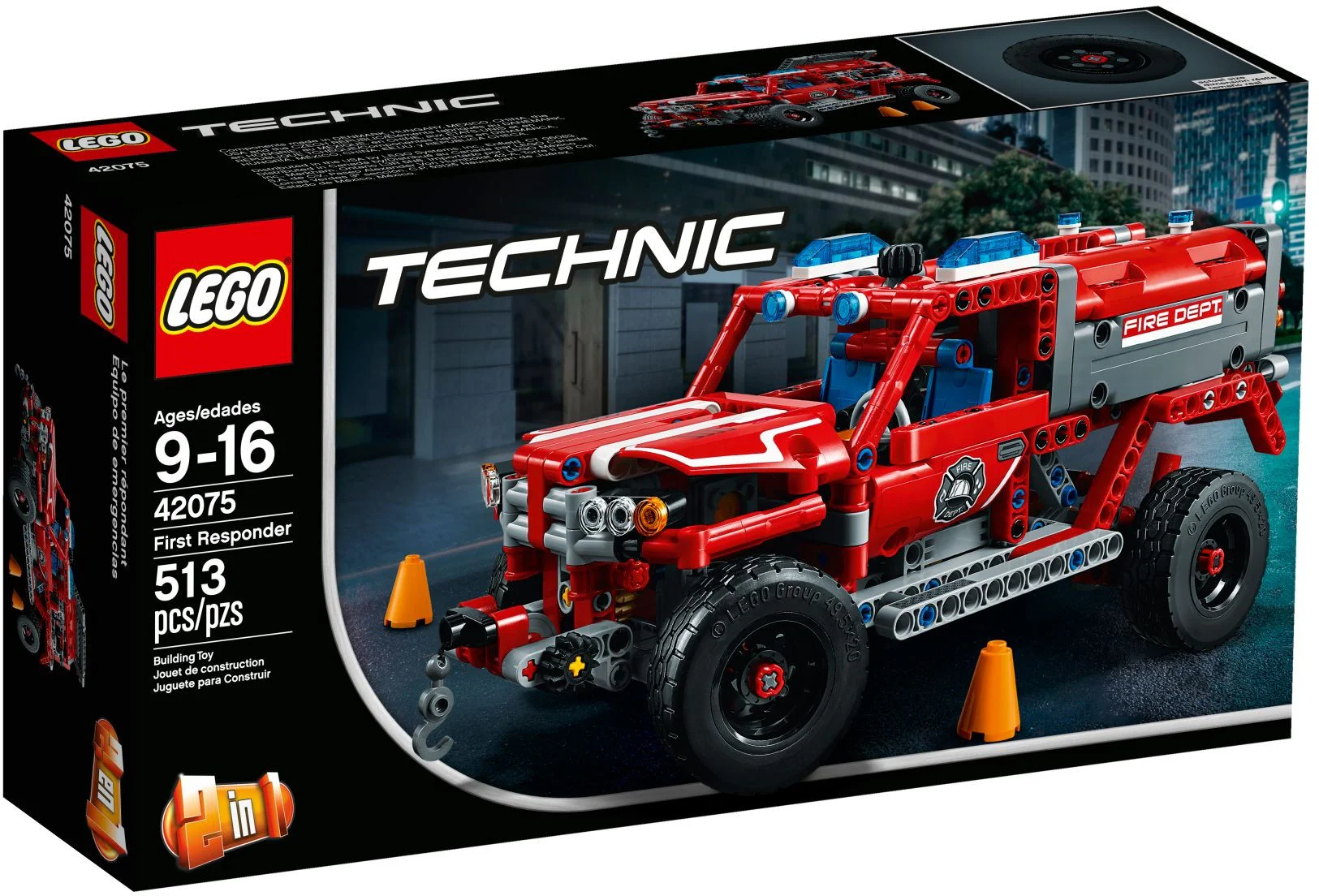 Emergency Rescue Vehicle 宇星模王 MOULDKING 13006 image 1