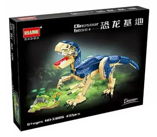 Dinosaur Base: Stealing Egg Dragons 恒三和 HSANHE/咔扣 CACO 33006 image 1