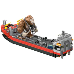 Godzilla War King: King Kong & Ship