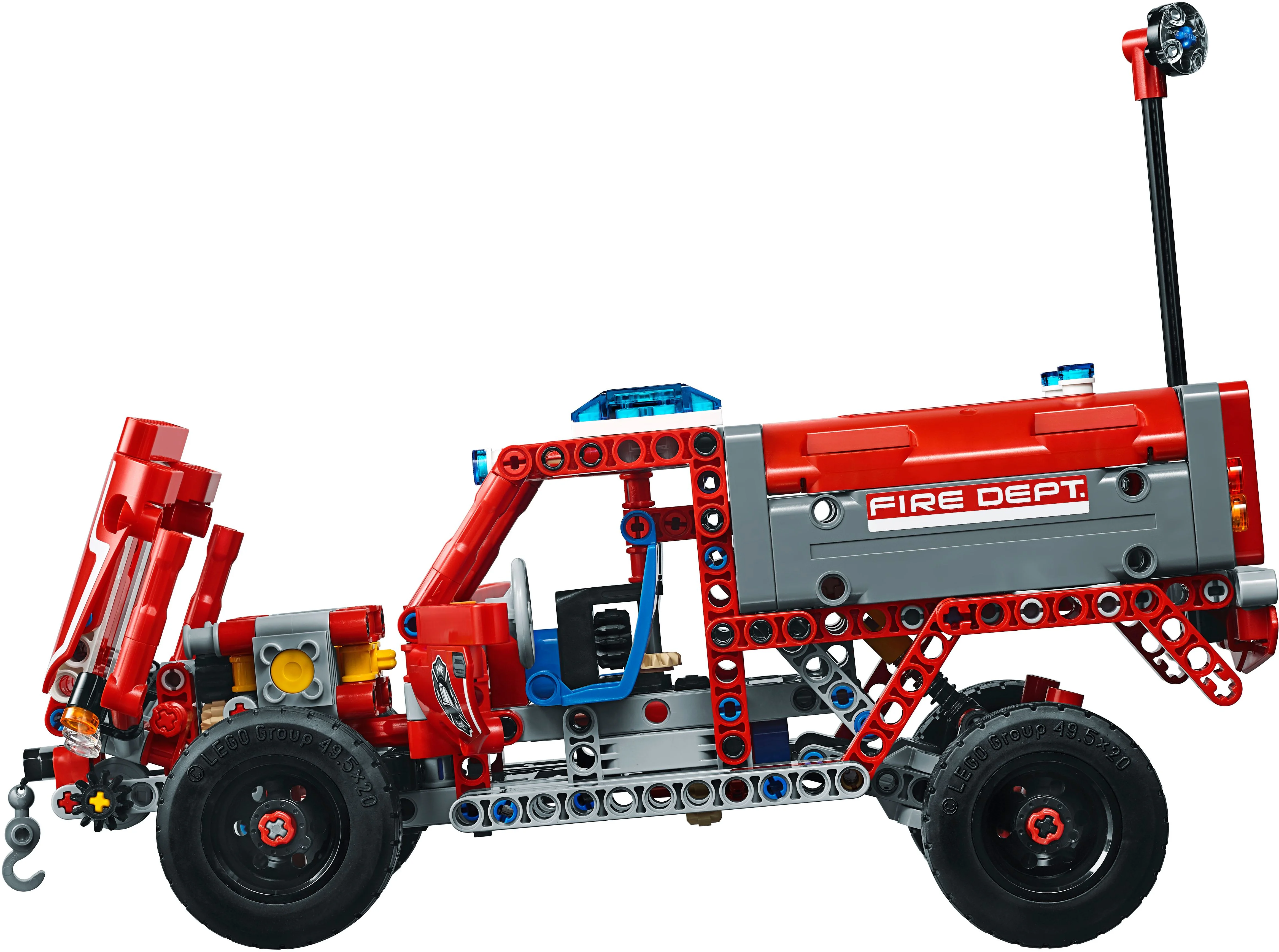 Emergency Rescue Vehicle 宇星模王 MOULDKING 13006 image 3