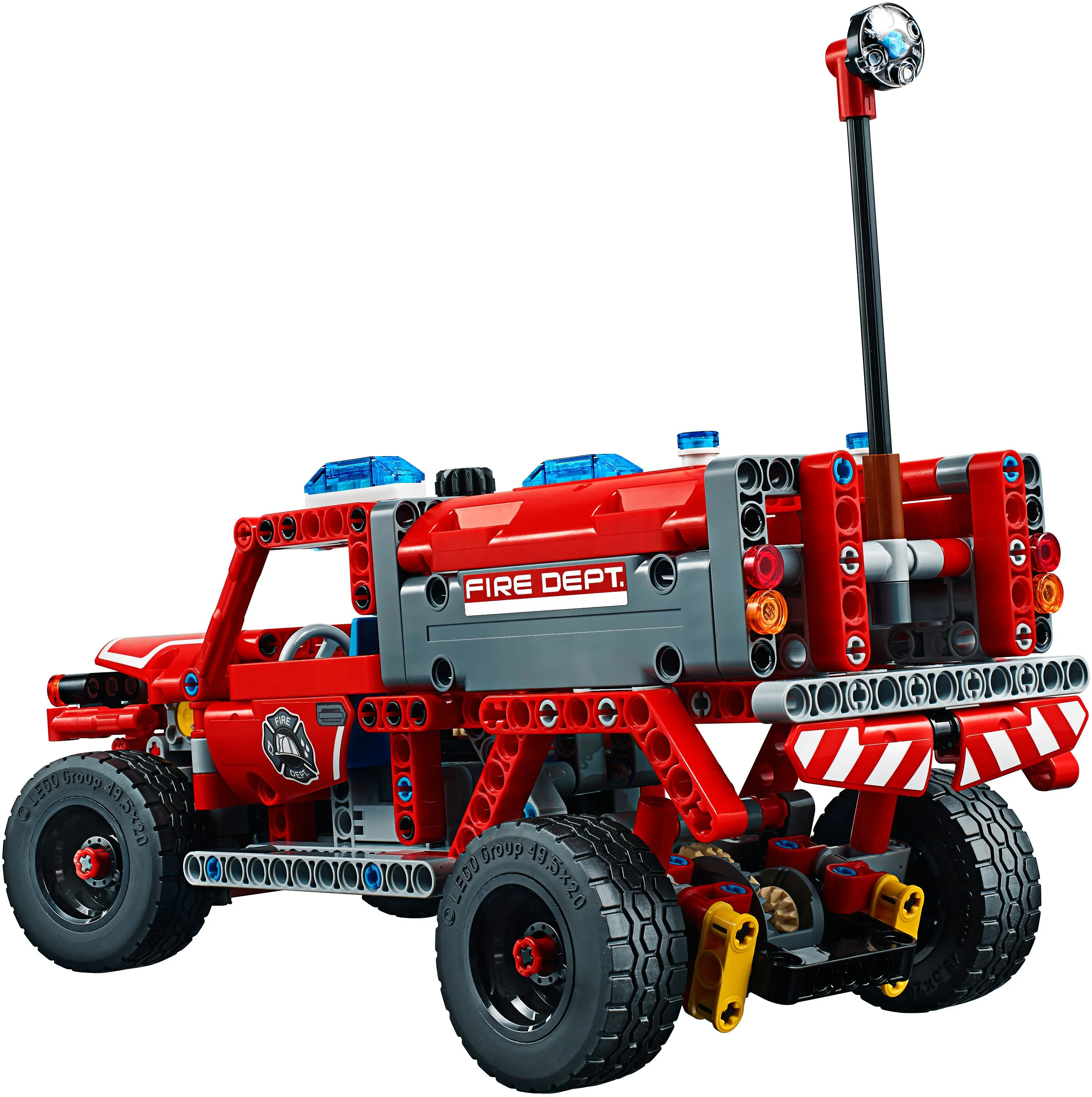 Emergency Rescue Vehicle 宇星模王 MOULDKING 13006 image 4
