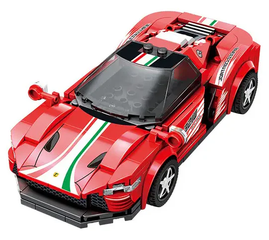 Jock's remote-controled King's Landing, Ferrari 维思积木 WISEBLOCK/奥迪双钻 HA389170