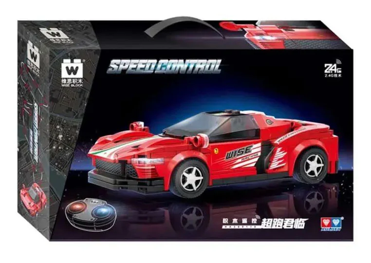 Jock's remote-controled King's Landing, Ferrari 维思积木 WISEBLOCK/奥迪双钻 HA389170 image 1