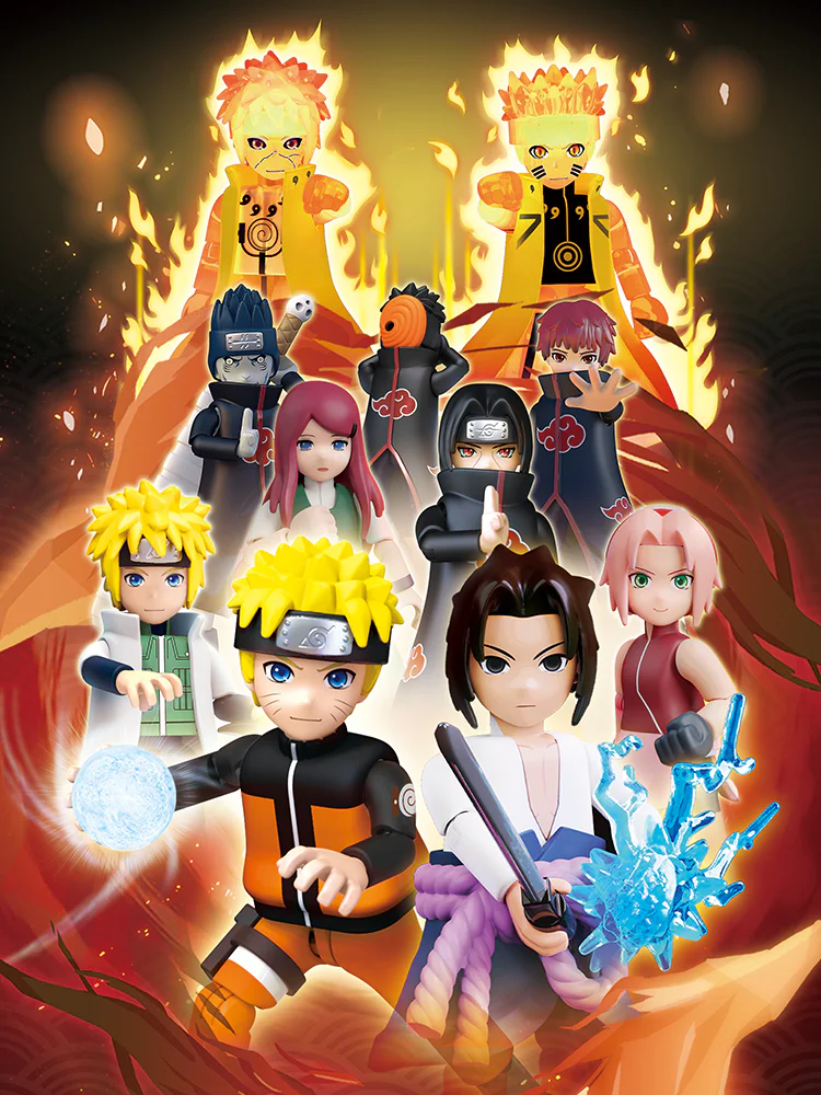 FLAME NINJA: GV-01 MOST OBSERVED 布鲁可 BLOKS 71047 image 2