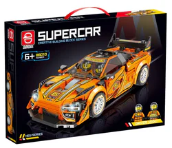 Orange sports car 88010