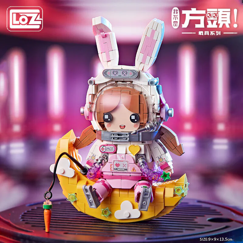 I'm not the square: Rabbit astronaut 俐智LOZ 1754 image 1