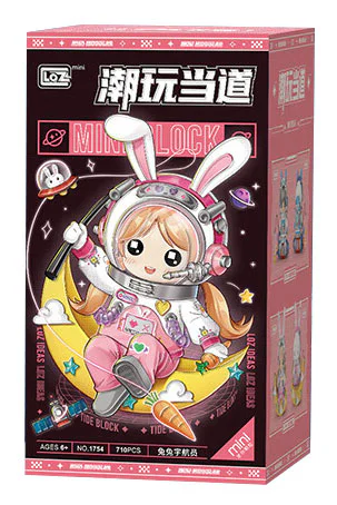 I'm not the square: Rabbit astronaut 俐智LOZ 1754 image 6