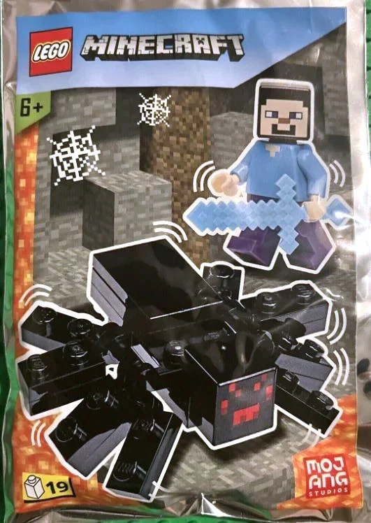 Steve and Spider 乐高 LEGO 662207 image 1