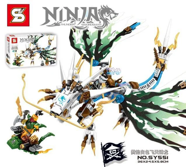 A great white flying dragon SY551