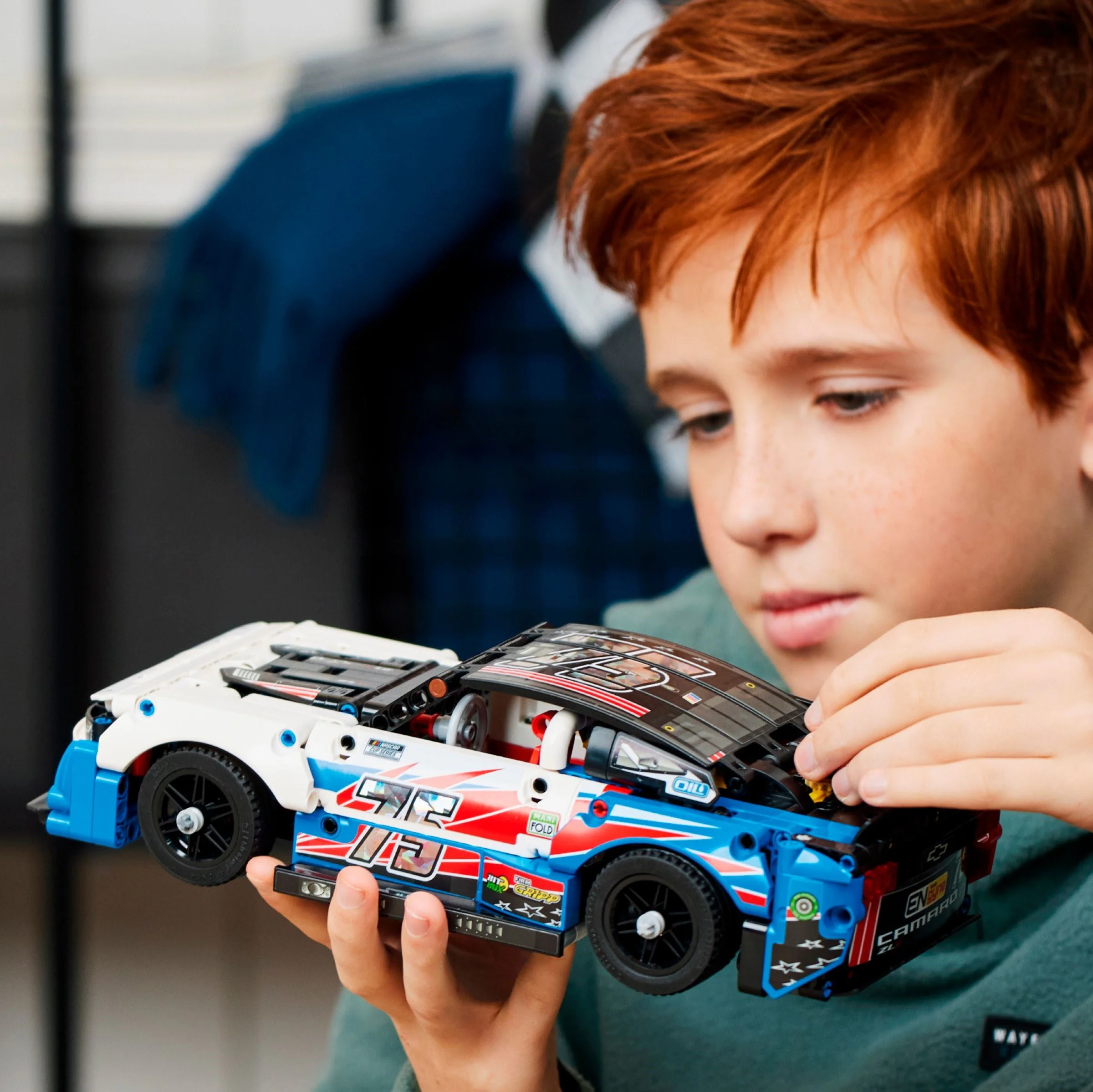 NEW GENERATION, CHEVRAN, COMERO ZL1 NASCAR 乐高 LEGO 42153 image 7