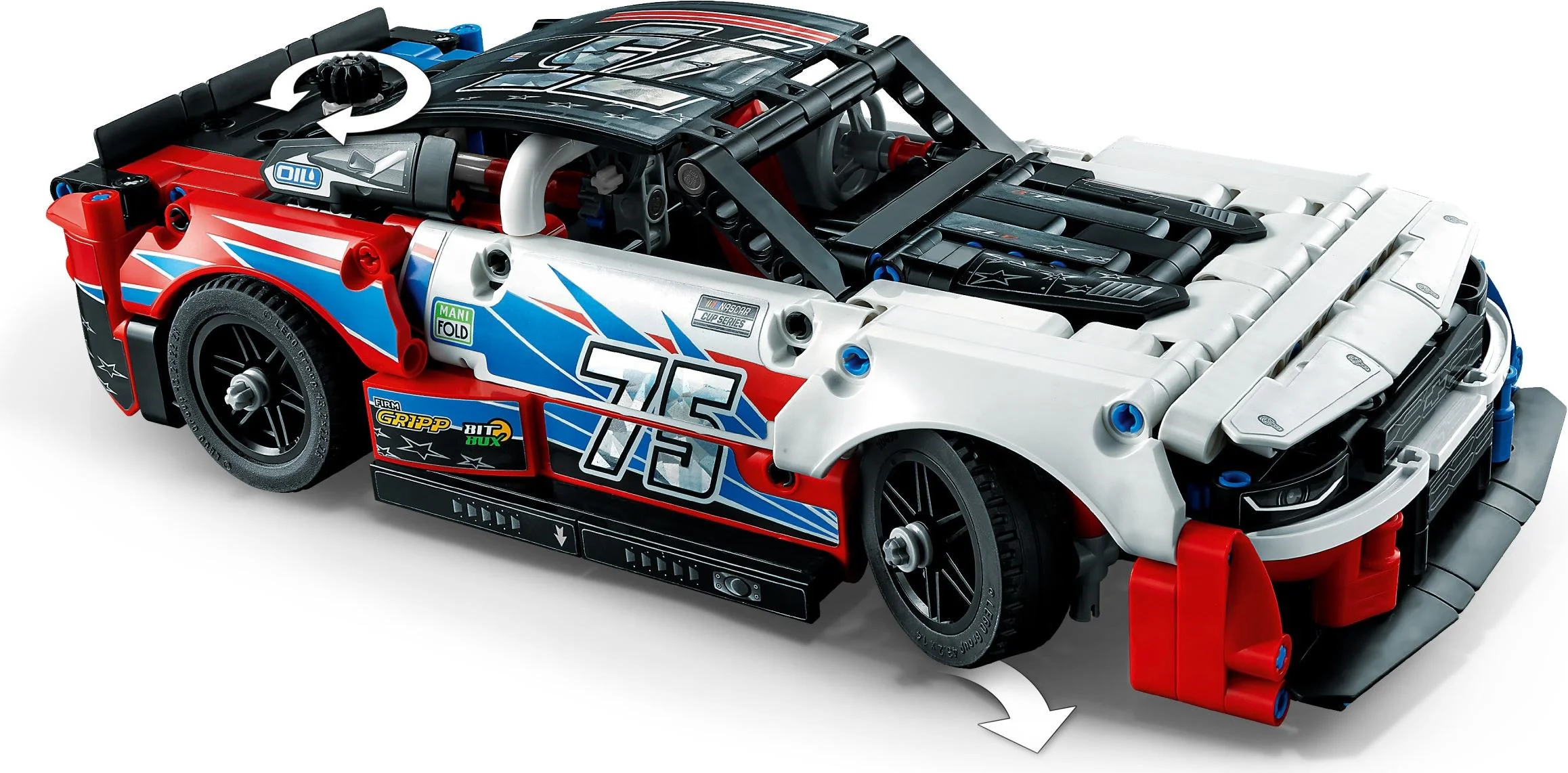 NEW GENERATION, CHEVRAN, COMERO ZL1 NASCAR 乐高 LEGO 42153 image 8