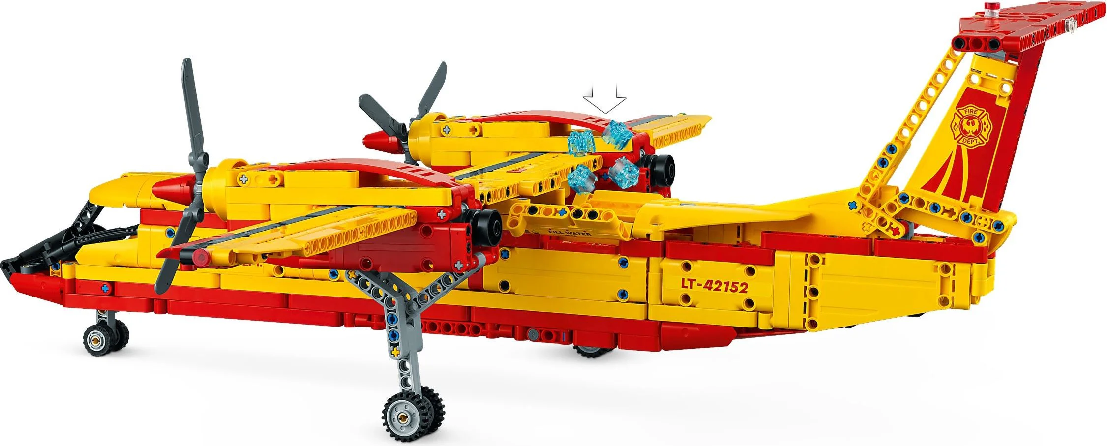 Fire aircraft 乐高 LEGO 42152 image 1