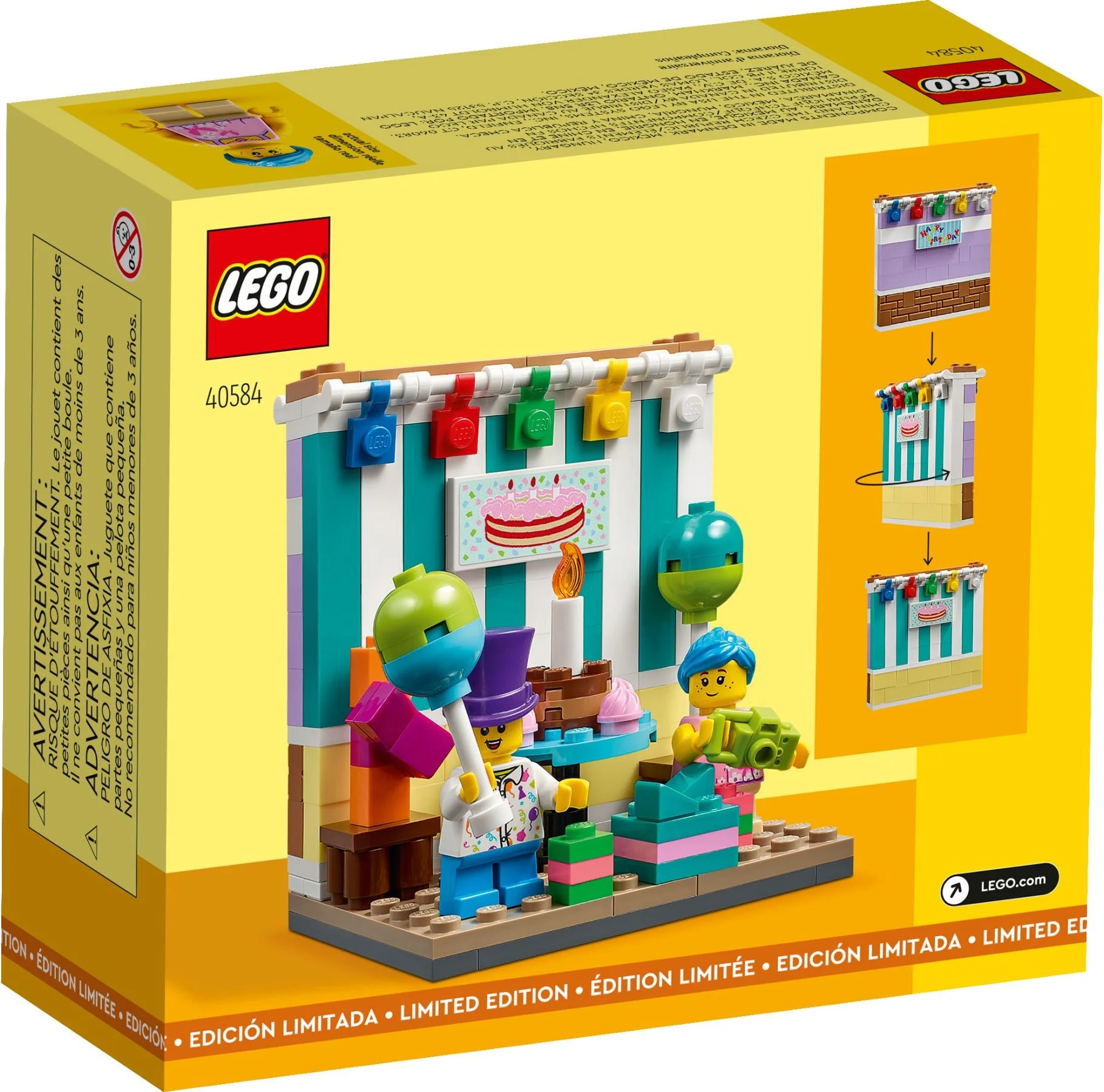 Birthday scene 乐高 LEGO 40584 image 2