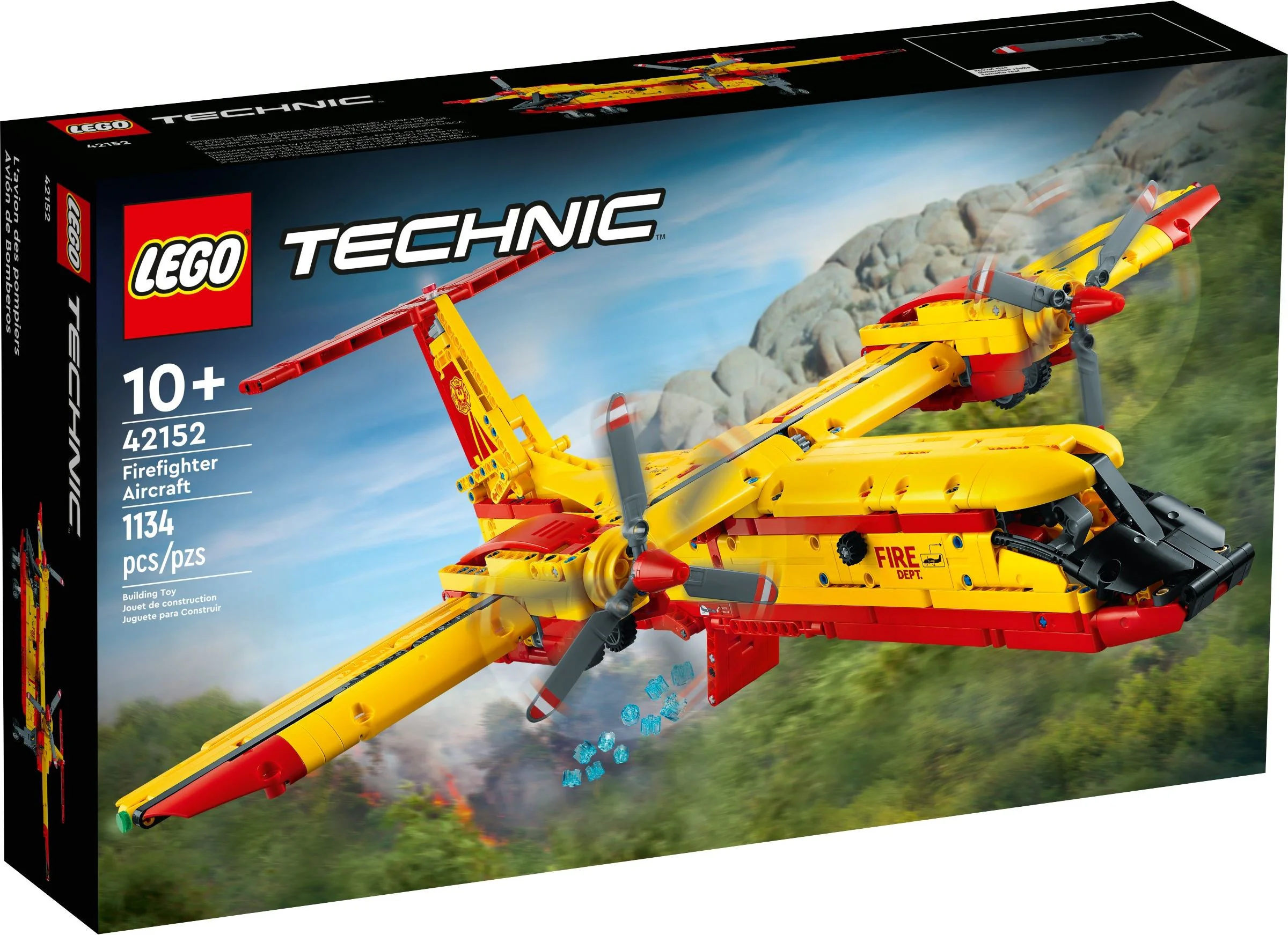 Fire aircraft 乐高 LEGO 42152 image 6