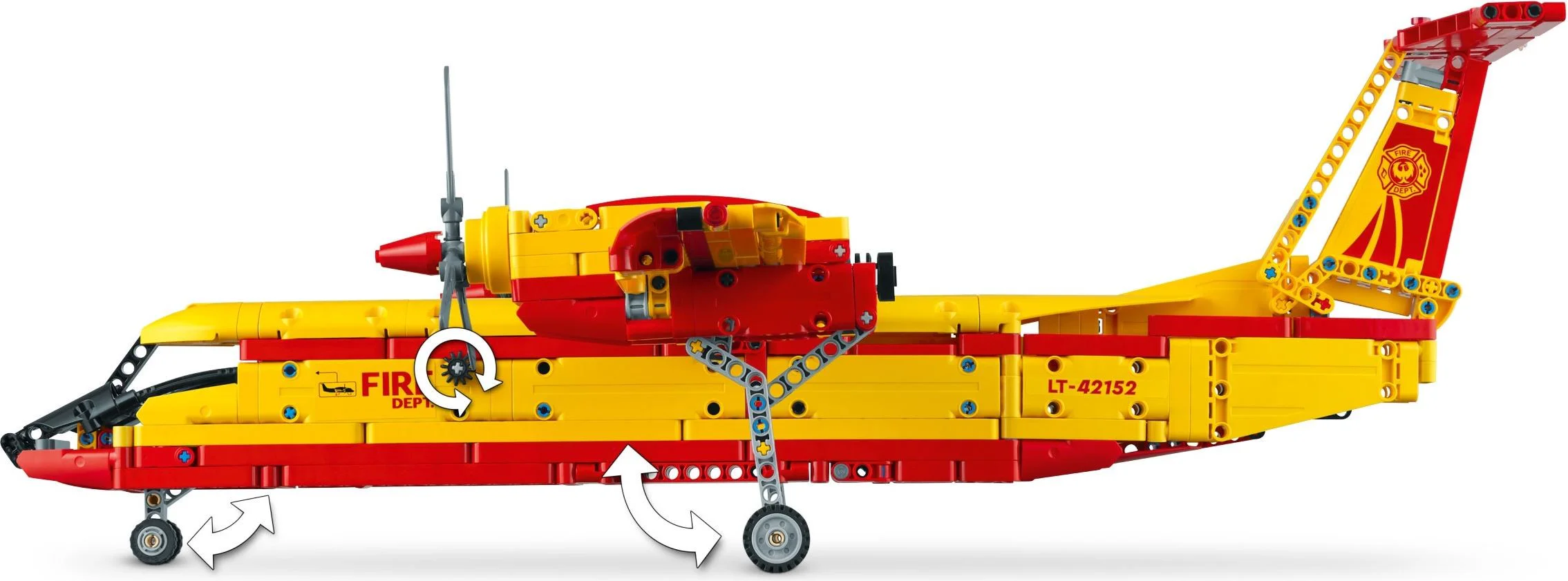 Fire aircraft 乐高 LEGO 42152 image 10