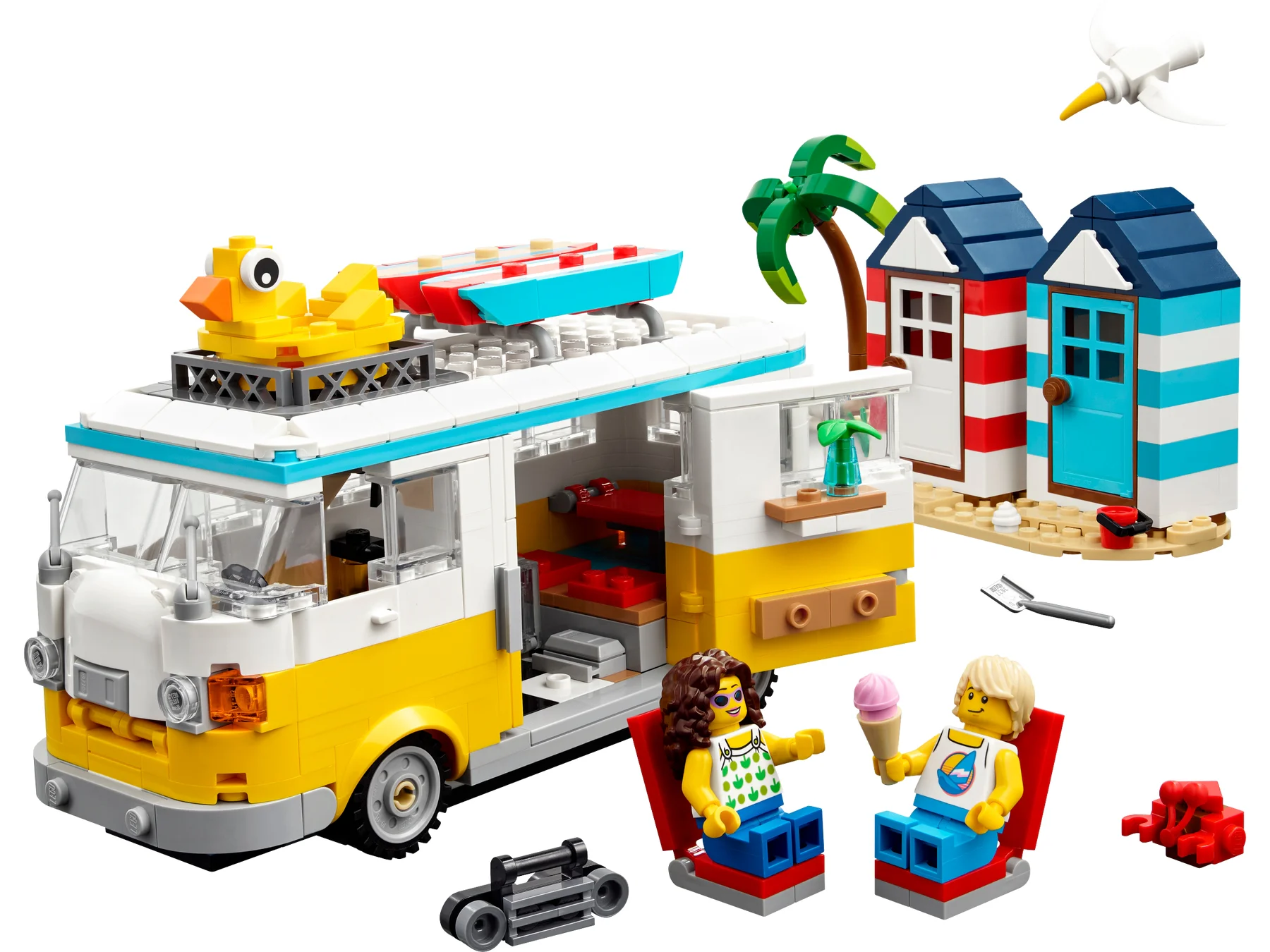 Beach camper 乐高 LEGO 31138