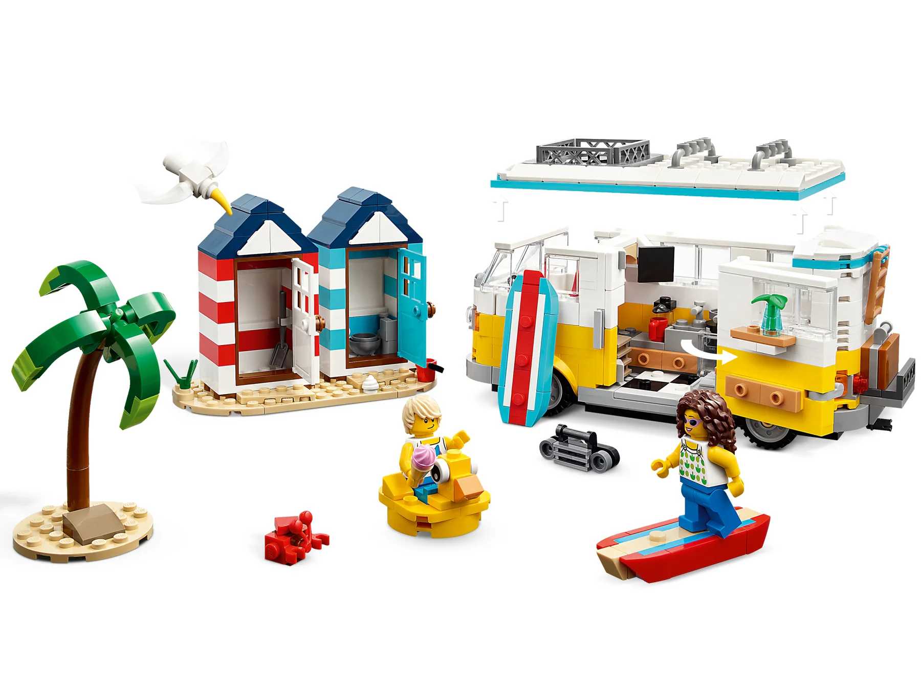 Beach camper 乐高 LEGO 31138 image 3