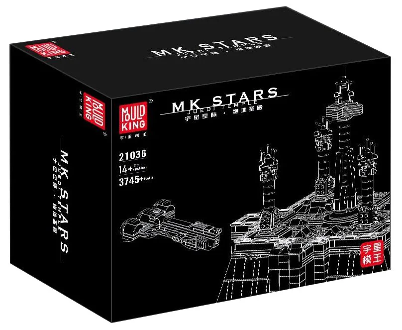 The Jedi temple 宇星模王 MOULDKING 21036 image 1