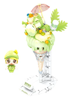Sugar Planet: mint tea cones