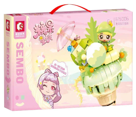 Sugar Planet: mint tea cones 森宝 SEMBO 615006 image 1
